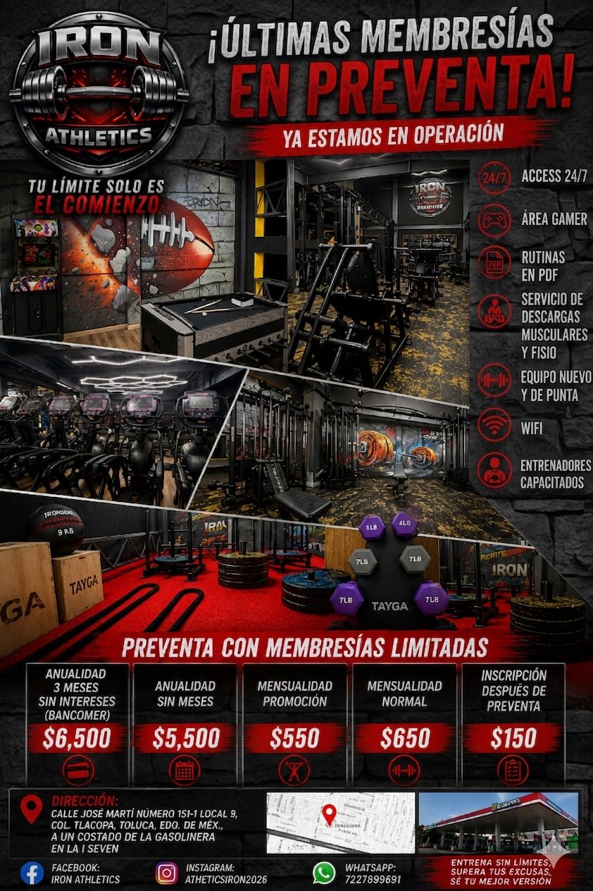Promociones IRON ATHLETICS